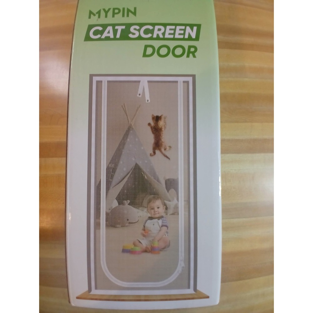 Double Sided Sticky Tape With Soft Side & Tacks For Cat Screen Door - Picture 4 of 4